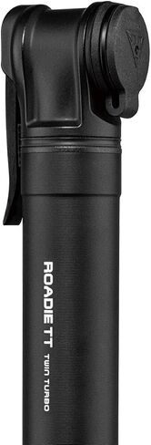 Topeak Roadie TT Twin Turbo Mini Pump Black, One Size in Saudi Arabia