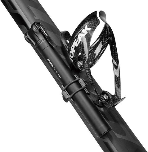Topeak Roadie TT Twin Turbo Mini Pump Black, One Size in Saudi Arabia