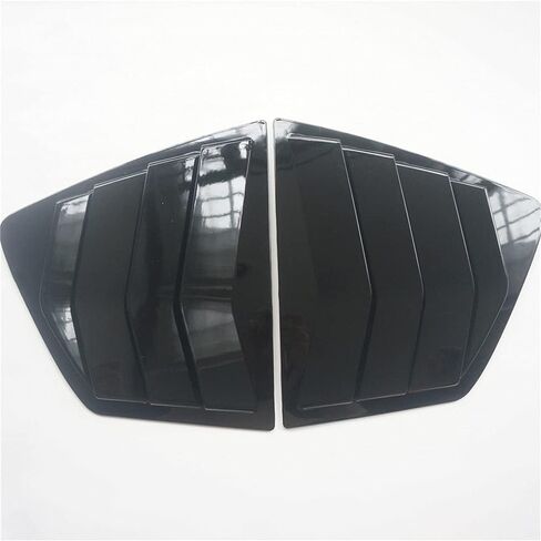 New 2pcs Racing Side Rear Quarter Window Louvers for Honda Accord 9th Gen 2013-2017 (Carbon Fiber Style) in Saudi Arabia
