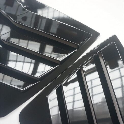 New 2pcs Racing Side Rear Quarter Window Louvers for Honda Accord 9th Gen 2013-2017 (Carbon Fiber Style) in Saudi Arabia