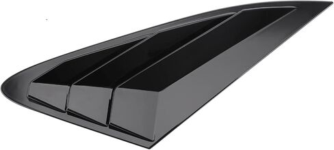 Window Louvers Side Window Air Vent Grill Fit for KIA K5 2021 2022 2023 Rear Side Window Windshield Sun Shade Cover Louver, Glossy Black in Saudi Arabia