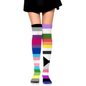 Women Girls Novelty Soft Thick Over Knee High Socks Thigh High Tube Stockings Leg Warmers Socks For Daily Wear Cosplay