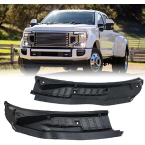 لوحة تغطية القربون الزجاج الأمامي FIT FORD F250 F350 2017 2018 2019 2020 2021 2022 استبدال #HC3Z-2502A68-AB #HC3Z-25022A69-AC