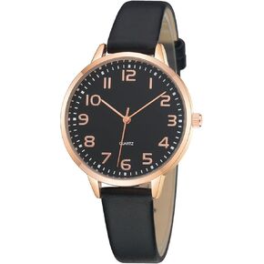 Women's Dainty Analog Leather Dress Watch for Small Wrists, Ladies Waterproof Watches for Women, Reloj para Mujer in Saudi Arabia