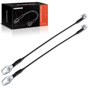 A-Premium Tailgate Support Cable Compatible with Ford Ranger 2019 2020 2021 2022 2023, 20.87 Inch, Rear Tailgate Driver and Passenger Side, 2-PC Set, Replace# KB3Z2143052A, KB3Z2143053A