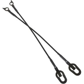 2PCS Tailgate Tail Gate Cables Replacement for 1994-2002 Ram Pickup 55345124AB 55345125AB