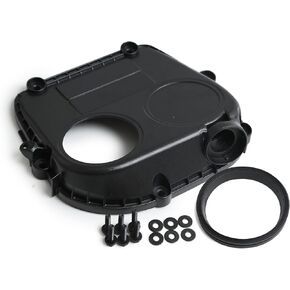 06L103269D 06L103269B غطاء توقيت الألومنيوم الغلاف الجانبي للغرفة مع حشوات الختم متوافقة مع VW Golf Jetta Passat Tiguan Beetle 2.0T 2012-2023