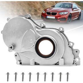 Crankshaft Timing Gear Box Cover 11148512597 Aluminum For BMW F20 F46 F45 F23 F22 I15 I12 F39 For MINI F54 F60 F55 F56 F57 Mini F55,F56 1.2T ONE,1.5T Cooper
