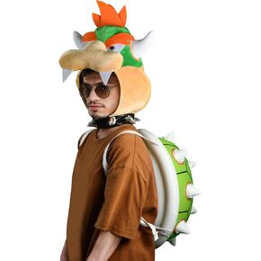 BUUFAN King Koopa Costume Adult Turtle Costume Set - Perfect for Cosplay Parties and Halloween