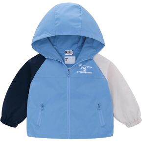 famuka Little Boy Jackets Fashion Hooded Outerwear Coats