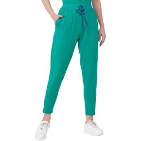 Mikal Super Super Bottom Scrub للنساء ، يناسب رفيعًا مع 4 جيوب ، امتداد إضافي للقطن ، موحد للرعاية الطبية/الصحية المتميزة