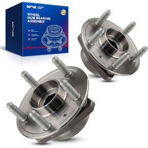KAX 513282 Pair Rear Wheel Bearing Hub Assembly fit for 2012-2015 Chevy Camaro, 2010-2011 Camaro,for 2010-2013 Cadillac CTS,for 2018-2019 Chevy Impala,for 2014-2016 Cadillac CTS