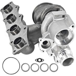 49477-02025 Turbocharger without Actuator Fits N20 2.0L Engine for BMW 228i (F22) 320i 328i (F30) 428i (F32) 528i (F10) X1 X3 X4 X5 Z4 2012-2018 Turbo Charger Replace# 11657635804 11657642469