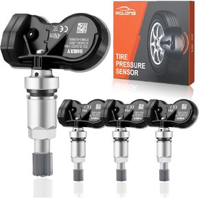 مستشعرات TPMS Multi-Protocol Tyre Sensors تتناسب مع BMW 315 و 433MHz نظام مراقبة ضغط الإطارات Snap-in Results Reply 36236781847 3623679490 36106877934 RDE008 4 Pack