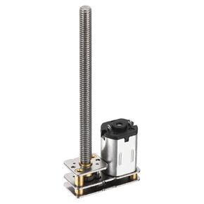 DMiotech 6V 1000RPM Rated Torque 0.4 Output Shaft Length 55mm Micro DC Speed Reduction Motor Mini Metal Gearbox Motor for RC Car Robot Model DIY RC Toys Engine