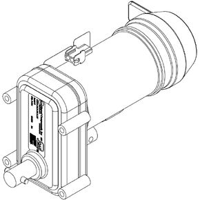 power gear Motor Assembly with Pin - Double Shaft (High Torque) - Replacement Part for RV Slide-Outs - Easy DIY Installation - Ideal for Getting Your RV's Slide-Out Back in Operation — 386322
