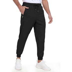 Mens Jogger Lightweight Athletic Workout Pants Quick Dry Breathable Track Jogging Sweat Pants for Exercise Gym