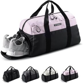 Fitgriff® Gym Bag V2 for Men and Women with Shoe & Wet Compartment - Duffle Bag for Travel, Sports, Fitness and Workout