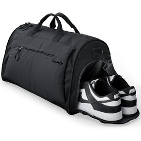حقيبة Fightr® Sports Bag & Travel Duffel Bag للرجال والنساء - مع مقصورة الأحذية ومقصورة رطبة - حقيبة للرياضة واللياقة والسفر
