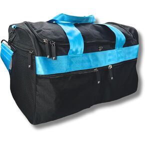 Dream Duffel Elevate Gym Bag, Sports Duffle with Shoe Pockets, Insulated Compartment, and Durable Design, 19"x12"x11.5", Purple