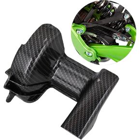 Center Axle Guard for Surron,Carbon Fiber Pattern Middle Axis Sleeve Protection Cover Shield for Electric Dirt Bike Light Bee Surron S/Light Bee Sur Ron X…
