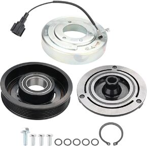 JDMON AIR DEELECTER AC ضاغط القابض مجموعة متوافقة مع نيسان Altima L4 2.5L 2002 2003 2004 2005 2006 استبدال 58461 ، 57461 ، 926008J00A ، 926008J01A ، 926008J0202020
