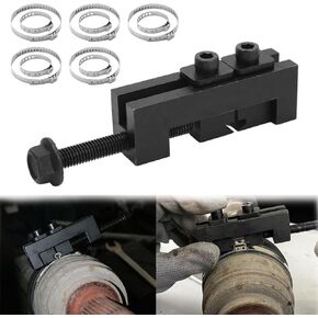 أداة CV Boot Clamp Clamp Clamp ، محرك محور محور CV CV Clamps إزالة وأداة Expander مع 10 PCS 304 من الفولاذ المقاوم للصدأ من خرطوم أذن واحد متوافق مع تويوتا لكزس الخ 09521-24010