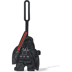 Lego Star Wars Silicone Bag Tag - Darth Vader (52233), Black