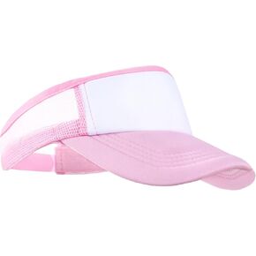 Sun Visor Hats for Women Men, Adjustable Athletic Mesh Visor Cap for Running, Tennis, Golf, Travel and Outdoor Sports