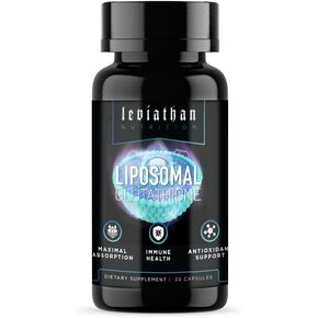 Liposomal Glutathione Capsules, 30 Count, Maximal Absorption, Immune Health, Antioxidant Support