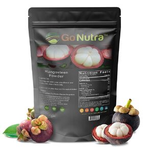 Go Nutra-مسحوق Mangosteen ومسحوق الأطعمة الخارقة النقي المصنوع من Pericarp’s Mangosteen (بدن) ، ومسحوق غني بالمضادات الأكسدة لللبن ، وعصير الفاكهة ، ومزيج عصير ، وأكثر من غير المعدلة وراثيا ، نباتي ، 1 رطل