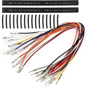 MoKitDora 14" 16" Harley Handlebar Switch Control CAN Circuit Wiring Extension Harness Kits for 2007-2013 Softail Dyna Sportster XL Models