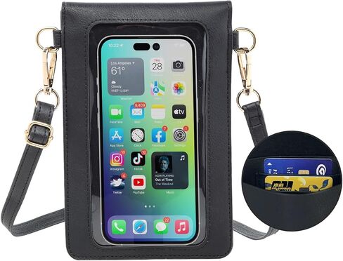 AnsTOP Small Crossbody Bags for Women, Crossbody Cell Phone Bag Tassel Wallet Purses with 2 Strap Best Gift for Women in Saudi Arabia