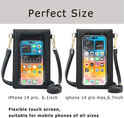 AnsTOP Small Crossbody Bags for Women, Crossbody Cell Phone Bag Tassel Wallet Purses with 2 Strap Best Gift for Women in Saudi Arabia