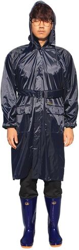 TK-RainWear R5002 High Visibility RainCoat Rain Gear for Men Waterproof Lightweight Reflective Rain Wear for Men Women in Saudi Arabia