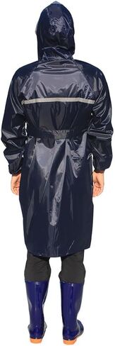 TK-RainWear R5002 High Visibility RainCoat Rain Gear for Men Waterproof Lightweight Reflective Rain Wear for Men Women in Saudi Arabia
