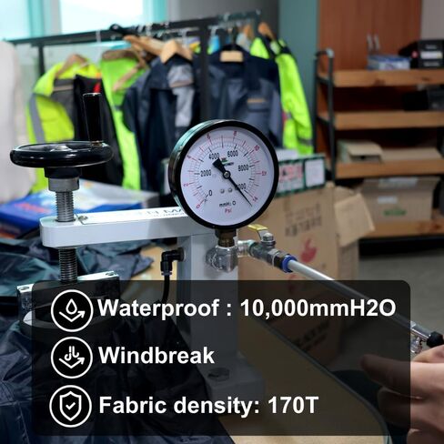TK-RainWear R5002 High Visibility RainCoat Rain Gear for Men Waterproof Lightweight Reflective Rain Wear for Men Women in Saudi Arabia