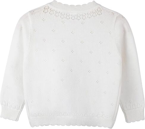Danny D Toddler Girls Open Front Shrug Cardigan Children Knit Long Sleeve Bolero with Button Closure for 2Years-7Years in Saudi Arabia