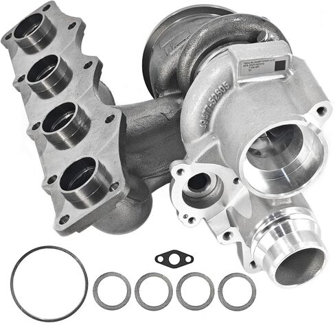 49477-02025 TurboCharger بدون مشغل يناسب محرك N20 2.0L لـ BMW 228i (F22) 320i 328i (F30) 428i (F32) 528i (F10) x1 x3 x4 x5 Z4 Z4 2012-2018 Turbo Charger# 11657635804 in Saudi Arabia