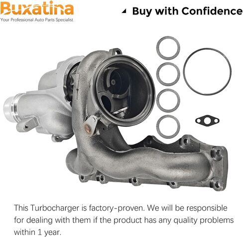 49477-02025 TurboCharger بدون مشغل يناسب محرك N20 2.0L لـ BMW 228i (F22) 320i 328i (F30) 428i (F32) 528i (F10) x1 x3 x4 x5 Z4 Z4 2012-2018 Turbo Charger# 11657635804 in Saudi Arabia