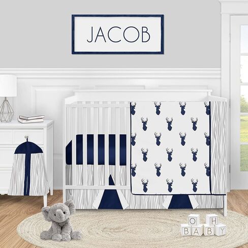 Green Camo Fitted Crib Sheet for Baby and Toddler Bedding Sets by Sweet Jojo Designs - Camo Print in Kuwait