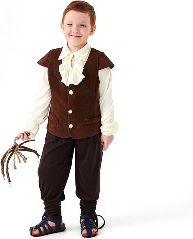 Kids Renaissance Viking Costumes Pirate Pants Steampunk Cosplay Halloween in Saudi Arabia