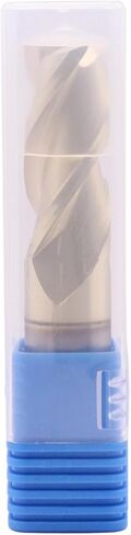 BestParts High Performance Solid Carbide End Mill for Aluminum - ZRN Coated, 37 Degree Helix, 3 Flute, HRC55, 3/16" Cutting and Shank Diameter, 5/8" Length of Cut, 2" Overall Length, Square End in Saudi Arabia