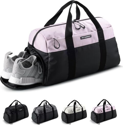 Fitgriff® Gym Bag V2 للرجال والنساء مع مقصورة الأحذية والرطوبة - حقيبة واق من المطر للسفر والرياضة واللياقة والتمرين in Kuwait
