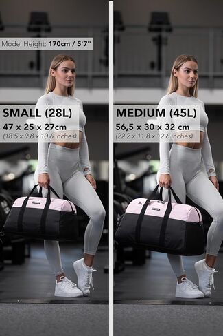 Fitgriff® Gym Bag V2 للرجال والنساء مع مقصورة الأحذية والرطوبة - حقيبة واق من المطر للسفر والرياضة واللياقة والتمرين in Kuwait