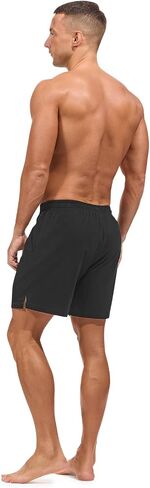 Mens Pajamas Bottoms 4 Inch Cotton Loose Lounge Sleep Shorts Comfy Breathable Sleepwear with Pockets in Saudi Arabia