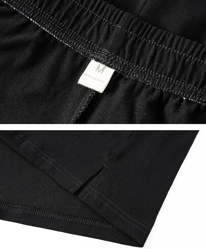 Mens Pajamas Bottoms 4 Inch Cotton Loose Lounge Sleep Shorts Comfy Breathable Sleepwear with Pockets in Saudi Arabia
