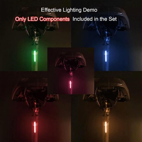 DIY kit Streaming Lights 3v Waterproof led Beads Breathing Light Auto Meteor Light Festival Decoration Lights (Green Light 2 pcs.) in Saudi Arabia