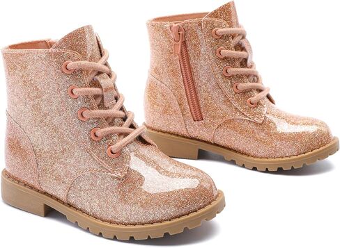Girls Boots Glitter Dress Boots Cute Princess Shoes for Girl Toddler/Little Kid/Big Kid in Saudi Arabia