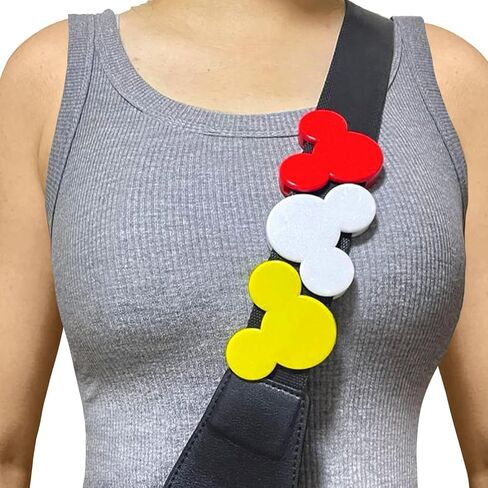 Minnie Mouse Ears for Women - Adult Mickey Ears with 3 Bag Clips (1.5x2x0.4in) - Mickey Fanny Pack in Saudi Arabia